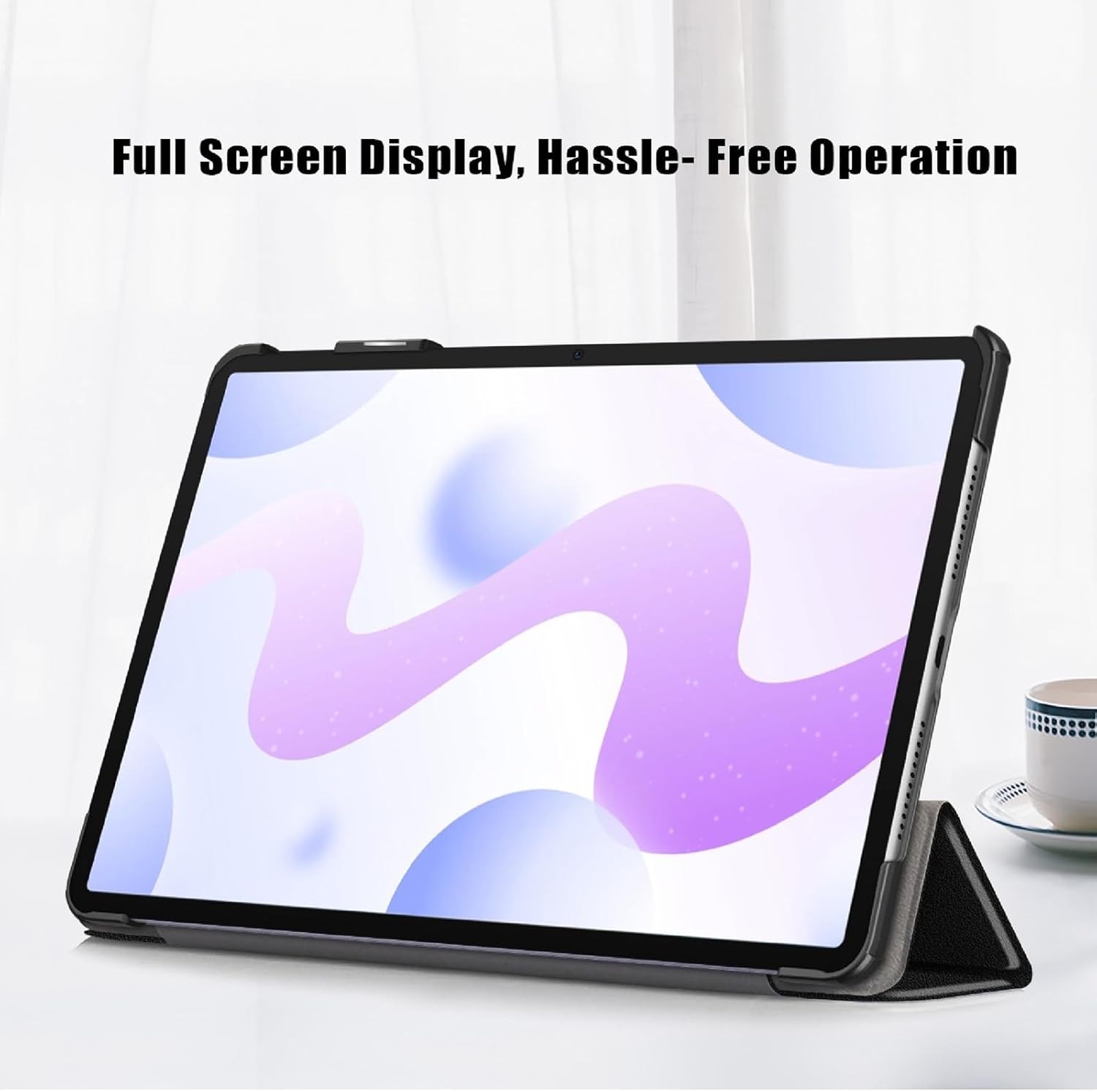 Husa Aiyando pentru Huawei MatePad 11.5 (2025) inchidere magnetica, protectie 360 - roz