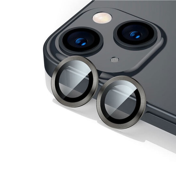 Folie sticla pentru protectie camera spate, compatibila iPhone 12 si 12 Mini