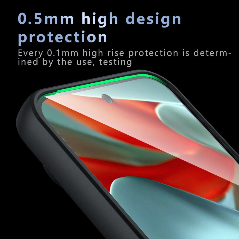 Husa pentru telefon, compatibila cu Google Pixel 9 Pro XL, suport pentru incarcare wireless, negru