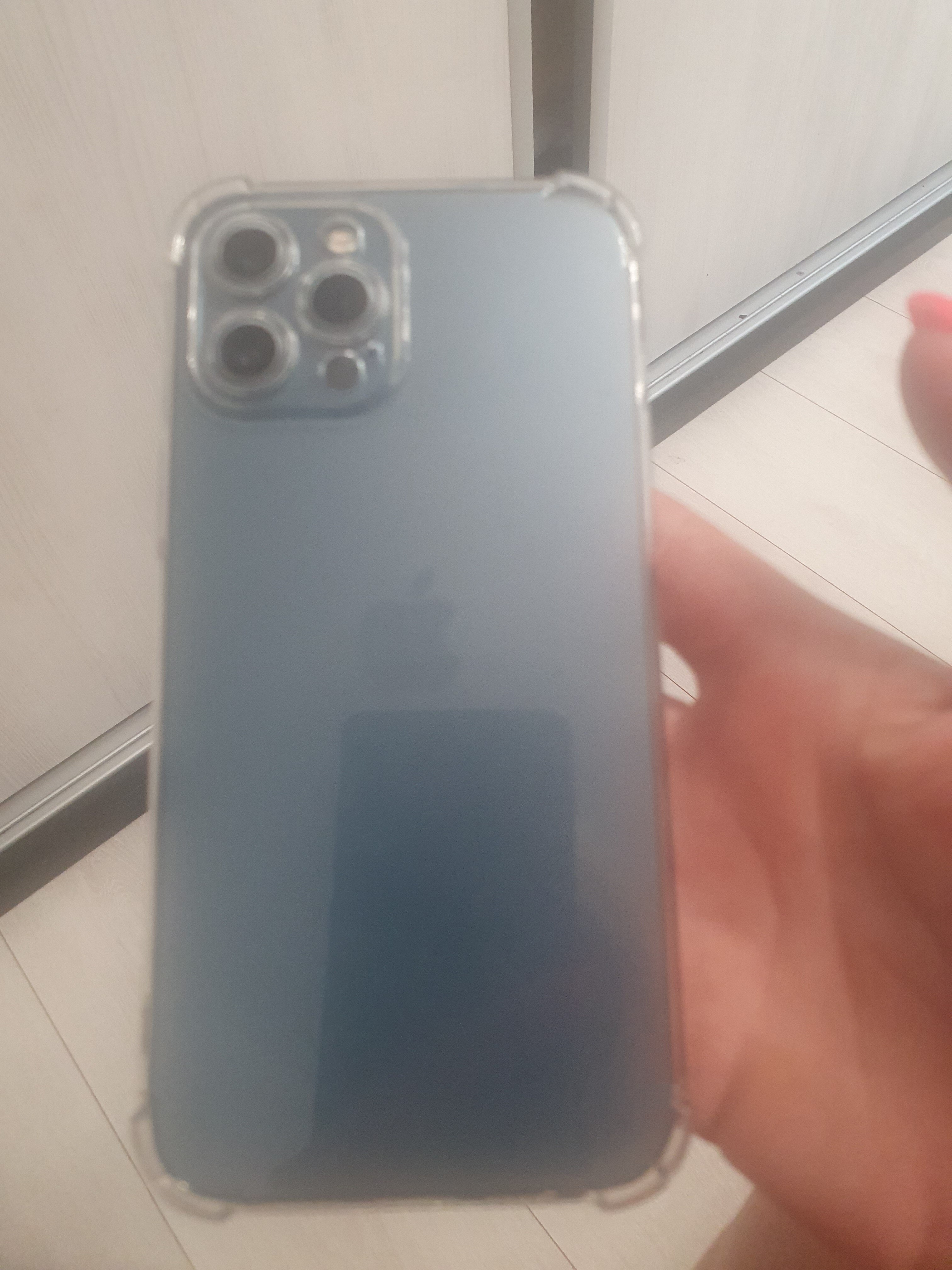 Husa de Protectie, Flippy, pentru Apple iPhone 12 Pro Max, din TPU, Antisoc, Protectie Colturi, Rezistenta la Impact, Transparenta