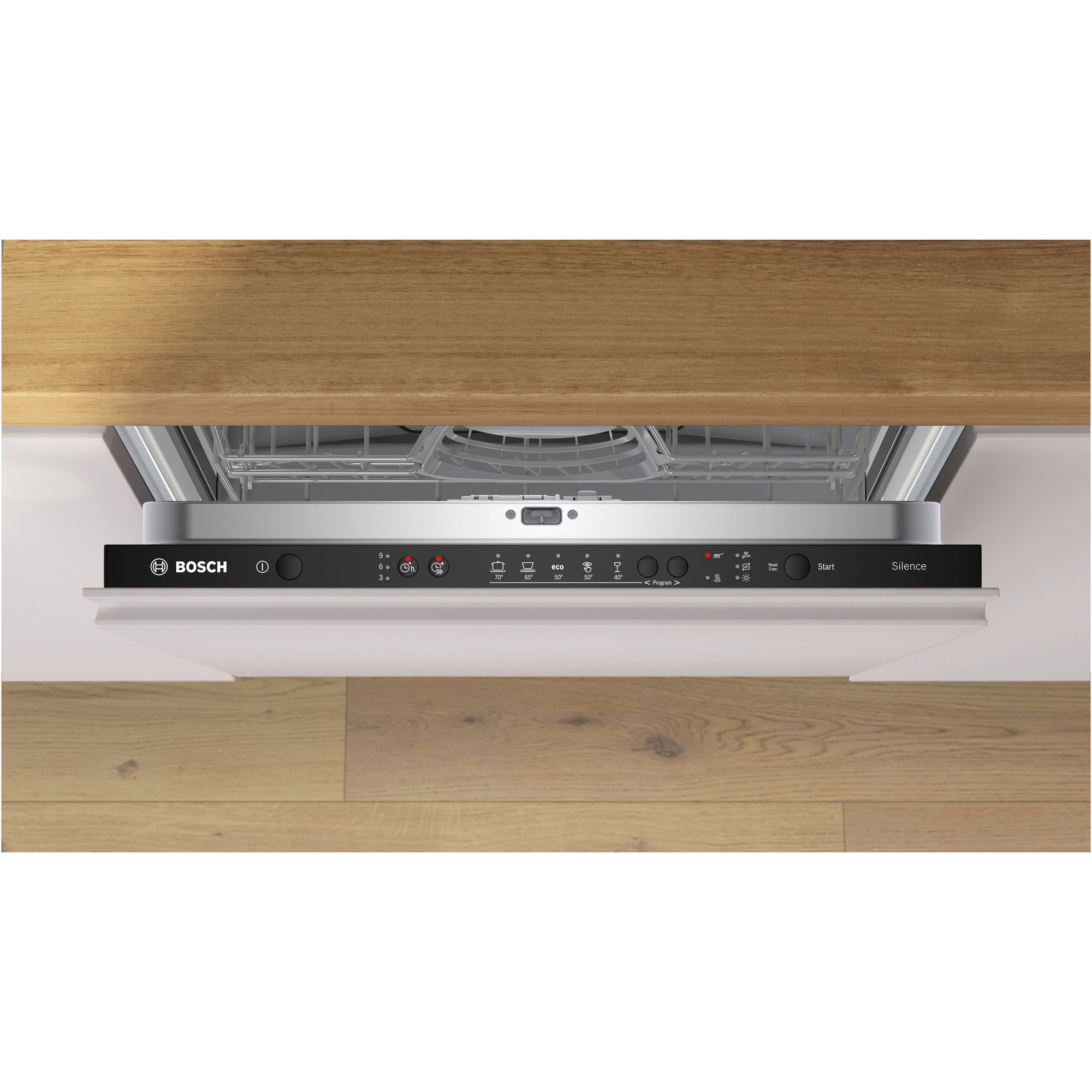 Masina de spalat vase incorporabila Bosch SMV25EX02E, 13 seturi, 5 programe, Home Connect, 60 cm, Clasa E