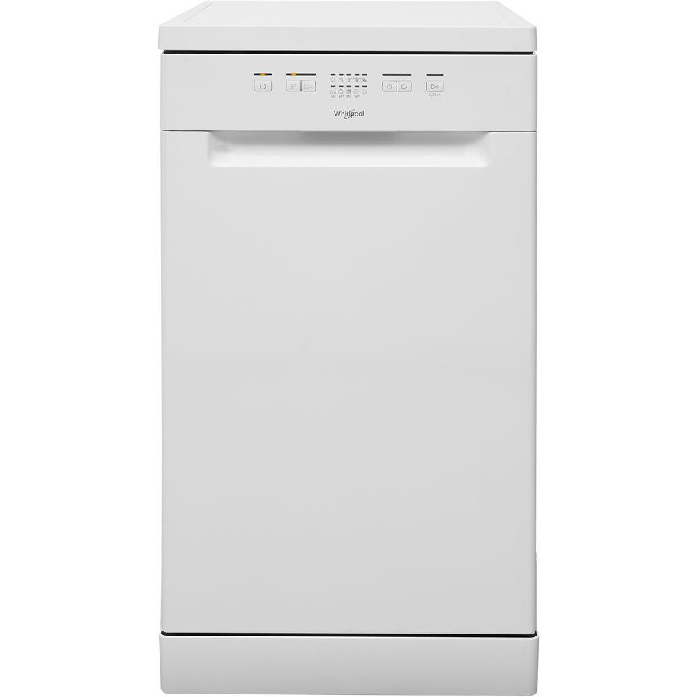 Masina de spalat vase Whirlpool WSFE 2B19, 10 seturi, 5 programe, Clasa F, 45 cm, Alb