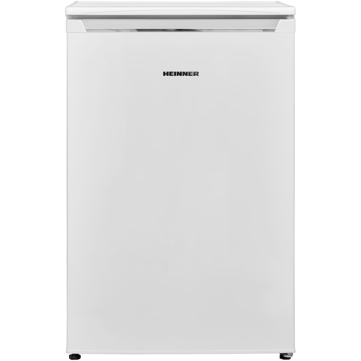 Frigider cu o usa Heinner HF-V135E++, 135 l, Clasa E, Control mecanic, Iluminare LED, H 83.8 cm, Alb