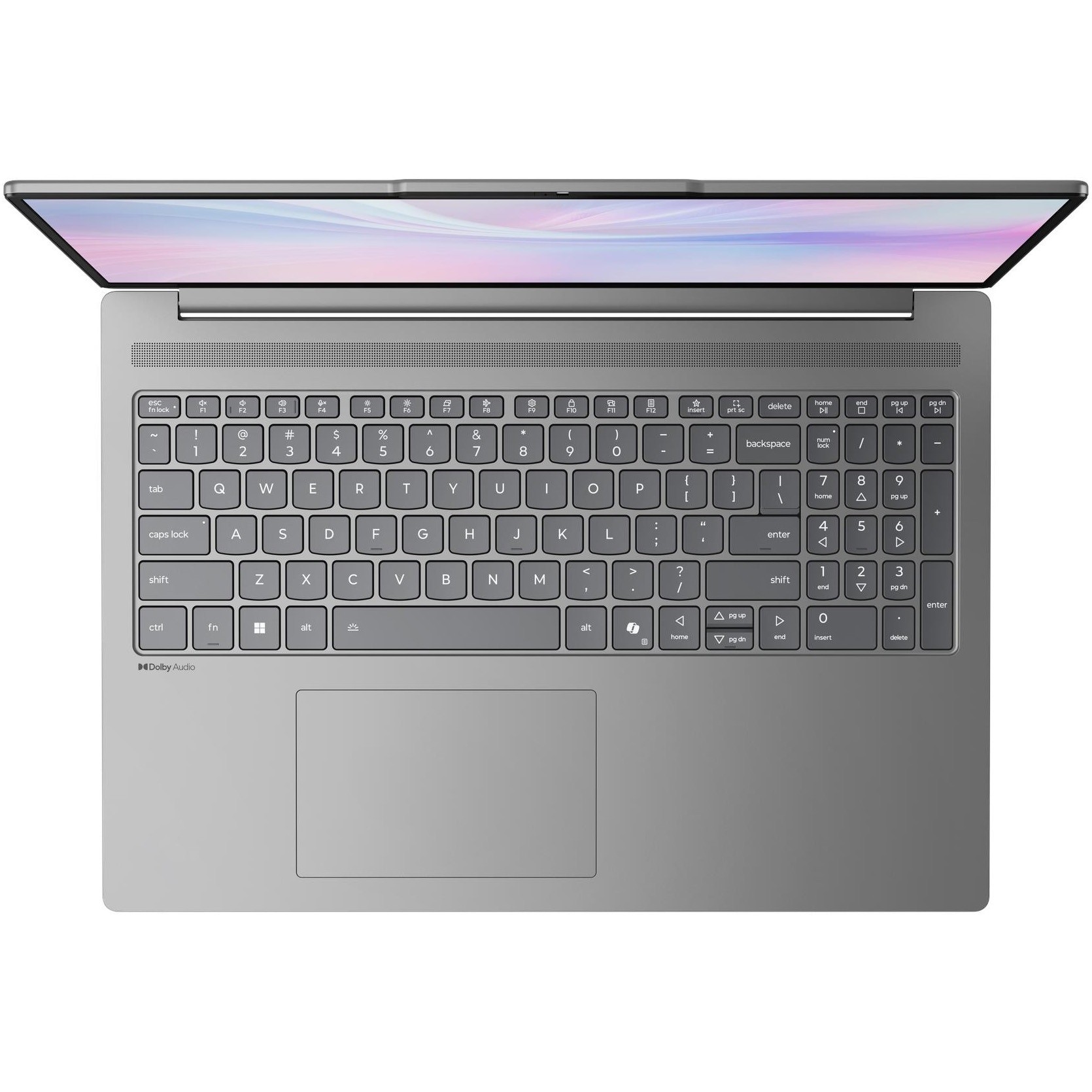 Laptop Lenovo IdeaPad Slim 5 16ARP10 cu procesor AMD Ryzen™ 5 7535HS pana 4.55GHz, 16" WUXGA, IPS, 16GB DDR5 RAM, 512GB SSD, AMD Radeon™ 660M Graphics, No OS, Luna Grey
