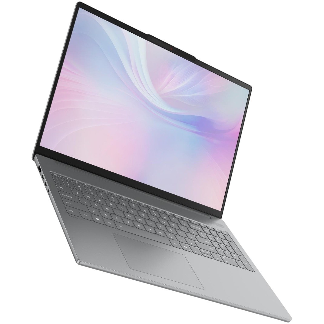 Laptop Lenovo IdeaPad Slim 5 16ARP10 cu procesor AMD Ryzen™ 5 7535HS pana 4.55GHz, 16" WUXGA, IPS, 16GB DDR5 RAM, 512GB SSD, AMD Radeon™ 660M Graphics, No OS, Luna Grey