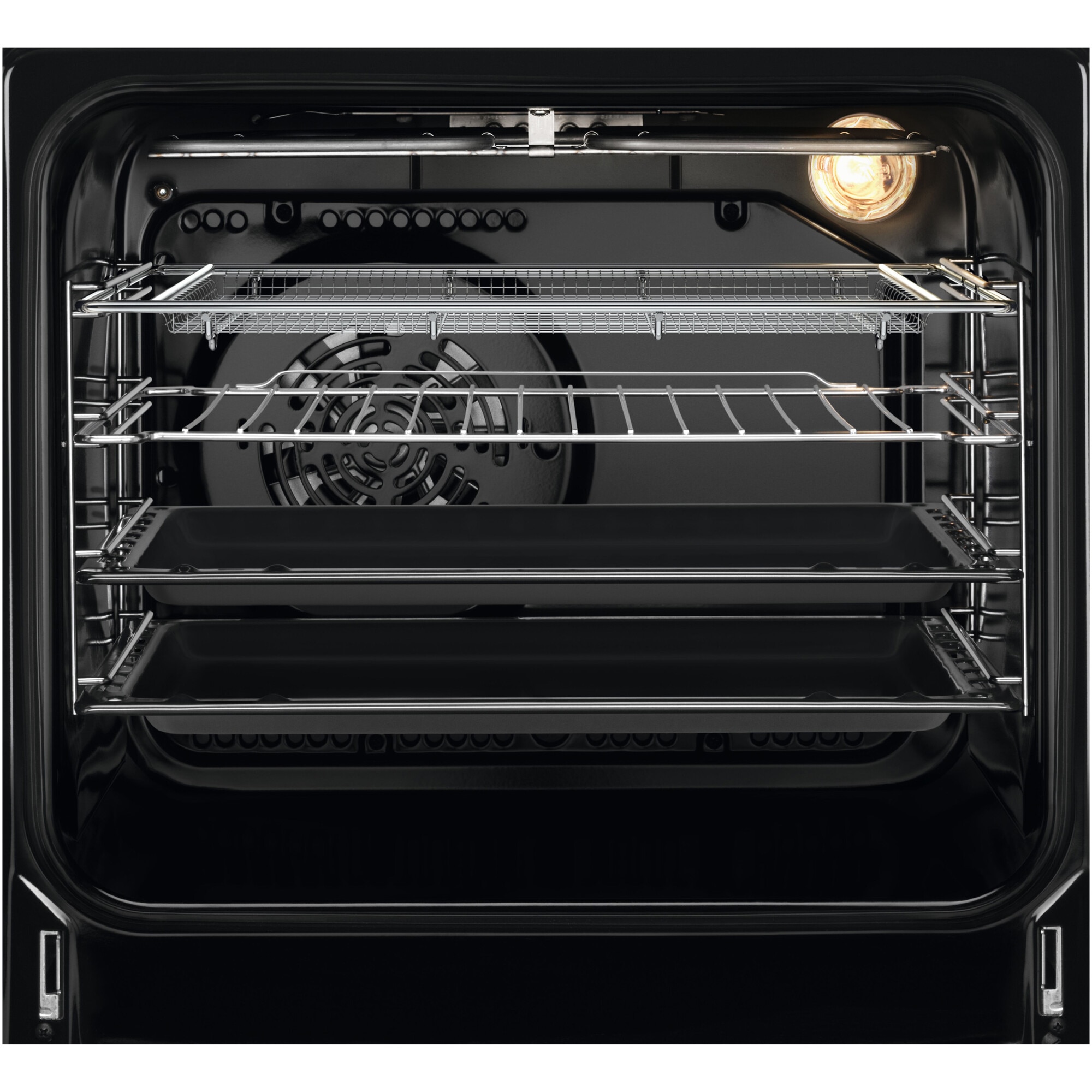 Aragaz AEG CIB56491BM, Electric, Inductie 4 zone de gatit, Booster, SteamBake, AirFry, Timer cu display electronic, Grill, Clasa A, 50 cm, Inox