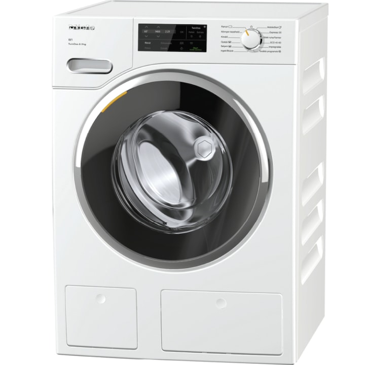 Masina de spalat rufe Miele WWG660 WCS, Clasa A, 9 kg, 1400 rpm, TwinDos, CapDosing, Alb