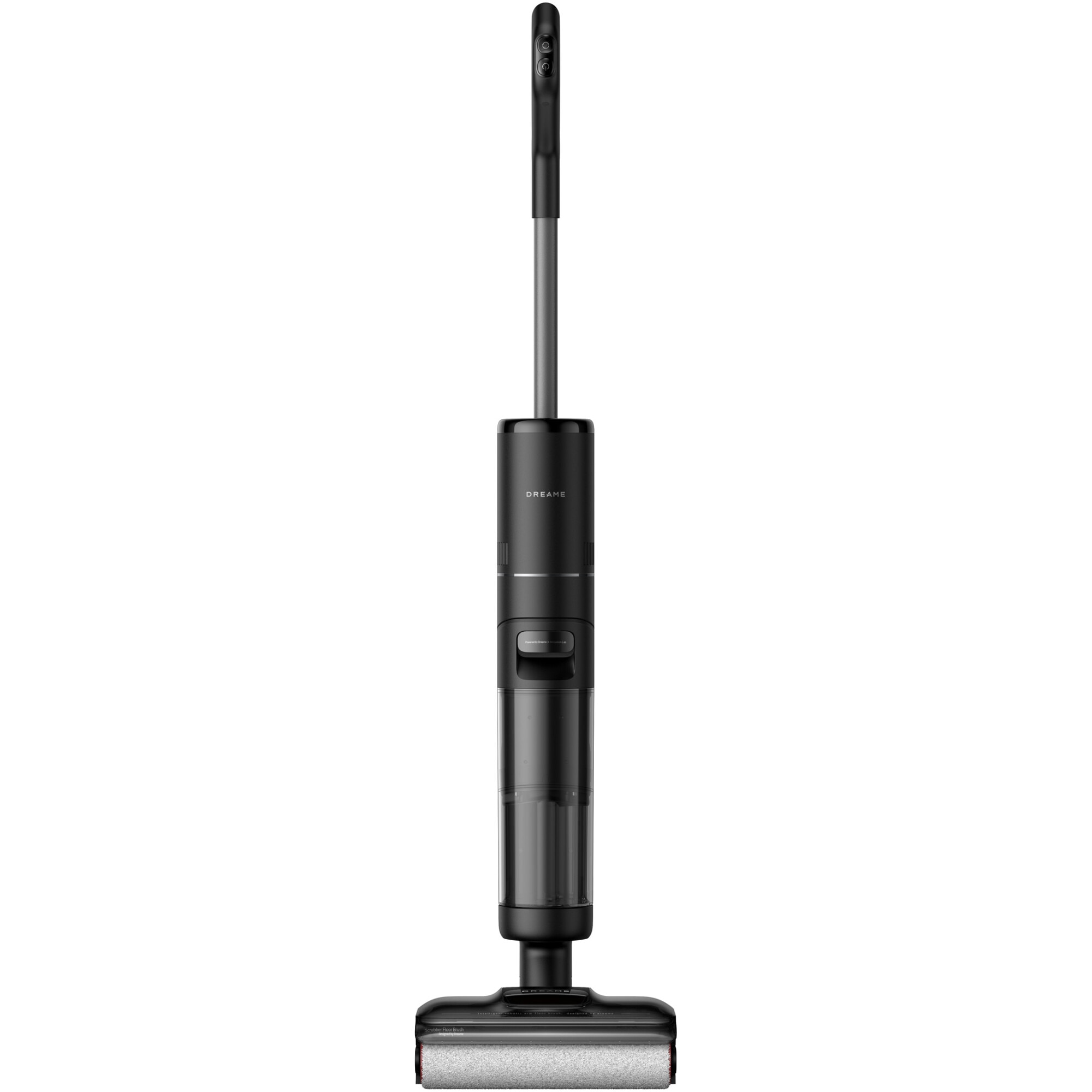 Aspirator vertical umed uscat Dreame H12 Pro FlexReach HHR44A, 18.000Pa, 400W, baterie 4000mAh, autonomie 50min, rezervor apa curata 800ml, apa murdara 700ml, auto-curatare, uscare cu aer cald, ecran LED, negru
