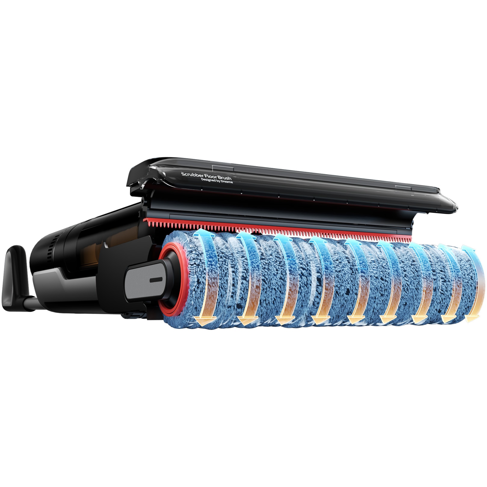 Aspirator vertical umed uscat Dreame H12 Pro FlexReach HHR44A, 18.000Pa, 400W, baterie 4000mAh, autonomie 50min, rezervor apa curata 800ml, apa murdara 700ml, auto-curatare, uscare cu aer cald, ecran LED, negru