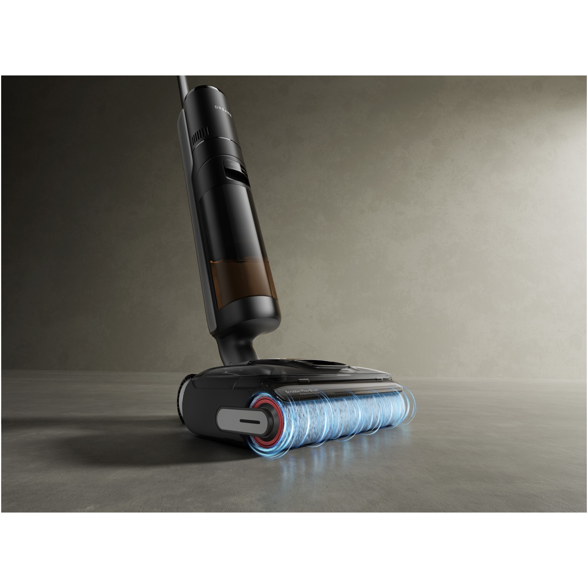 Aspirator vertical umed uscat Dreame H12 Pro FlexReach HHR44A, 18.000Pa, 400W, baterie 4000mAh, autonomie 50min, rezervor apa curata 800ml, apa murdara 700ml, auto-curatare, uscare cu aer cald, ecran LED, negru