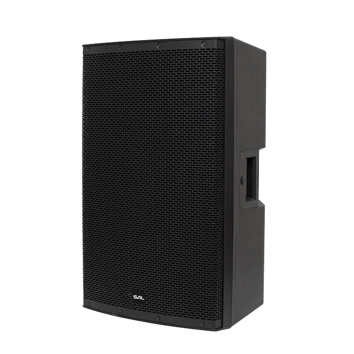 Boxa profesionala SAL PAP43BT, subwoofer de 38 cm, 1200 W, boxa orchestrala activa, Bluetooth, MP3, USB, SD, player multimedia, afisaj digital