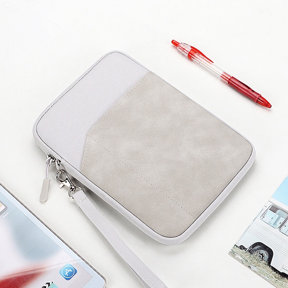 Husa Tableta pentru 9.7 - 11 inch, Compatibila Samsung / Apple / Lenovo / HUAWEI, Fudisenn®, Material Impermeabil, Mare Capacitate, Portabili, cu Manere, Gri