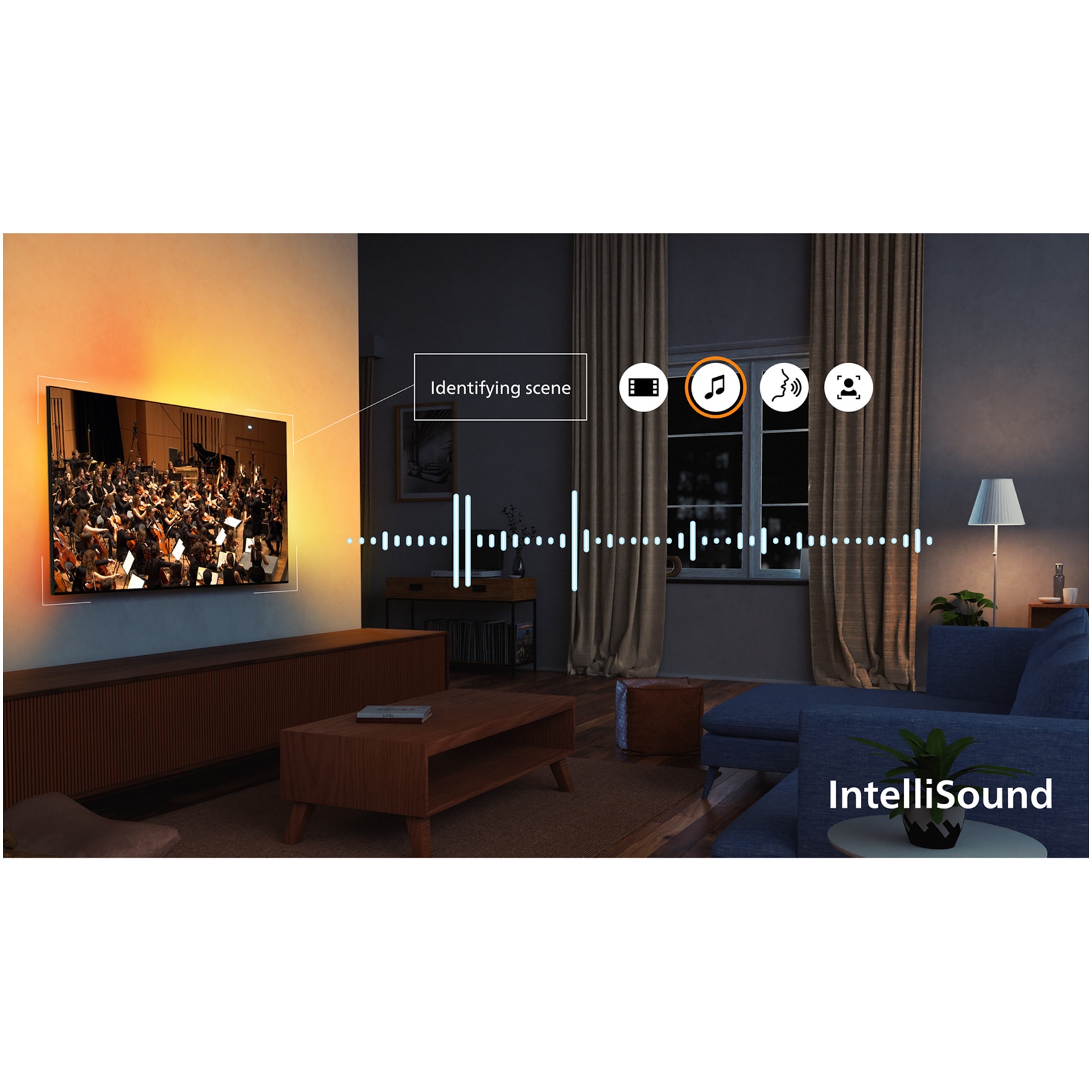 Televizor Philips QLED 65PUS7810, 164 cm, Smart TV, 4K Ultra HD, Clasa E (Model 2025)