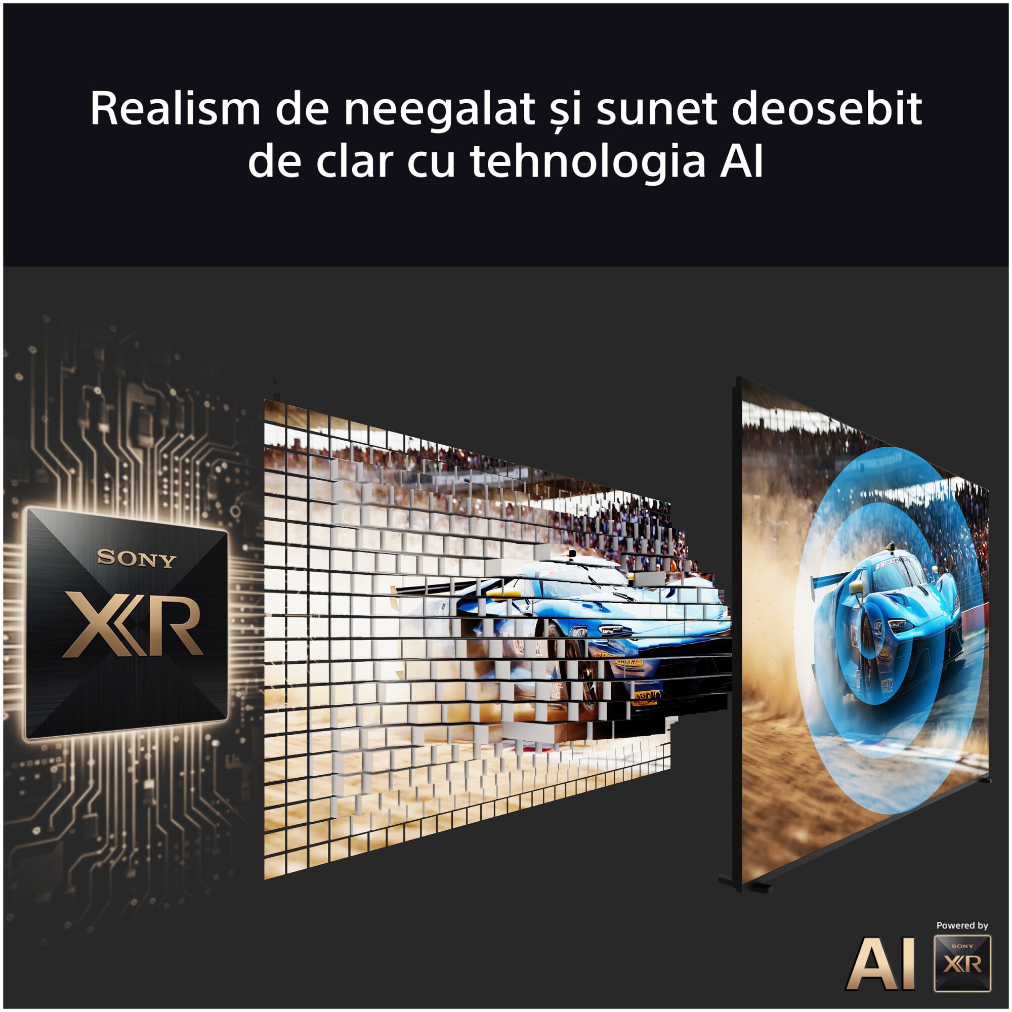 Televizor Sony BRAVIA 5 XR l Mini LED 55XR59, 139 cm, Smart Google TV, 4K Ultra HD, 100 Hz, Clasa E (Model 2025)
