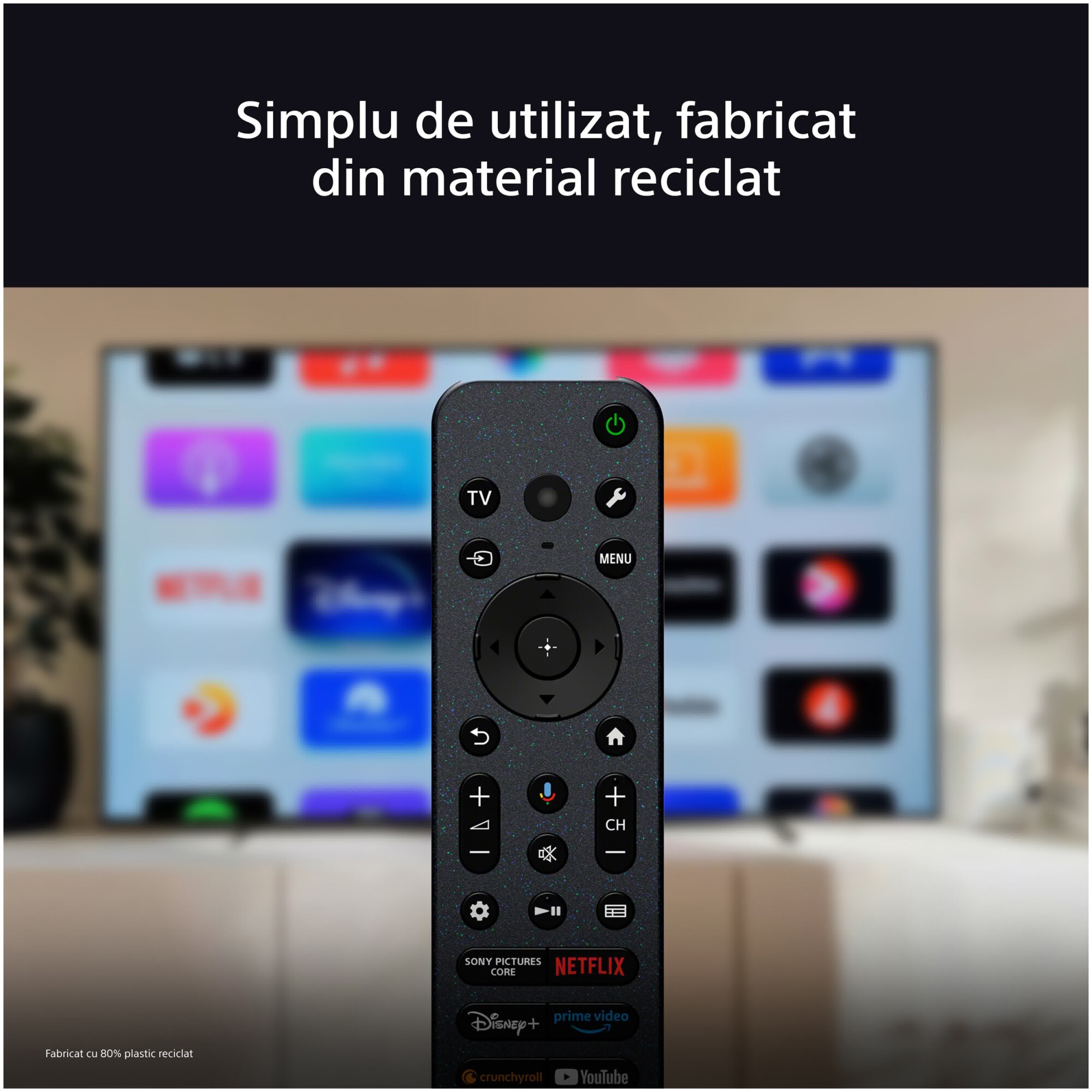 Televizor Sony BRAVIA 5 XR l Mini LED 55XR59, 139 cm, Smart Google TV, 4K Ultra HD, 100 Hz, Clasa E (Model 2025)
