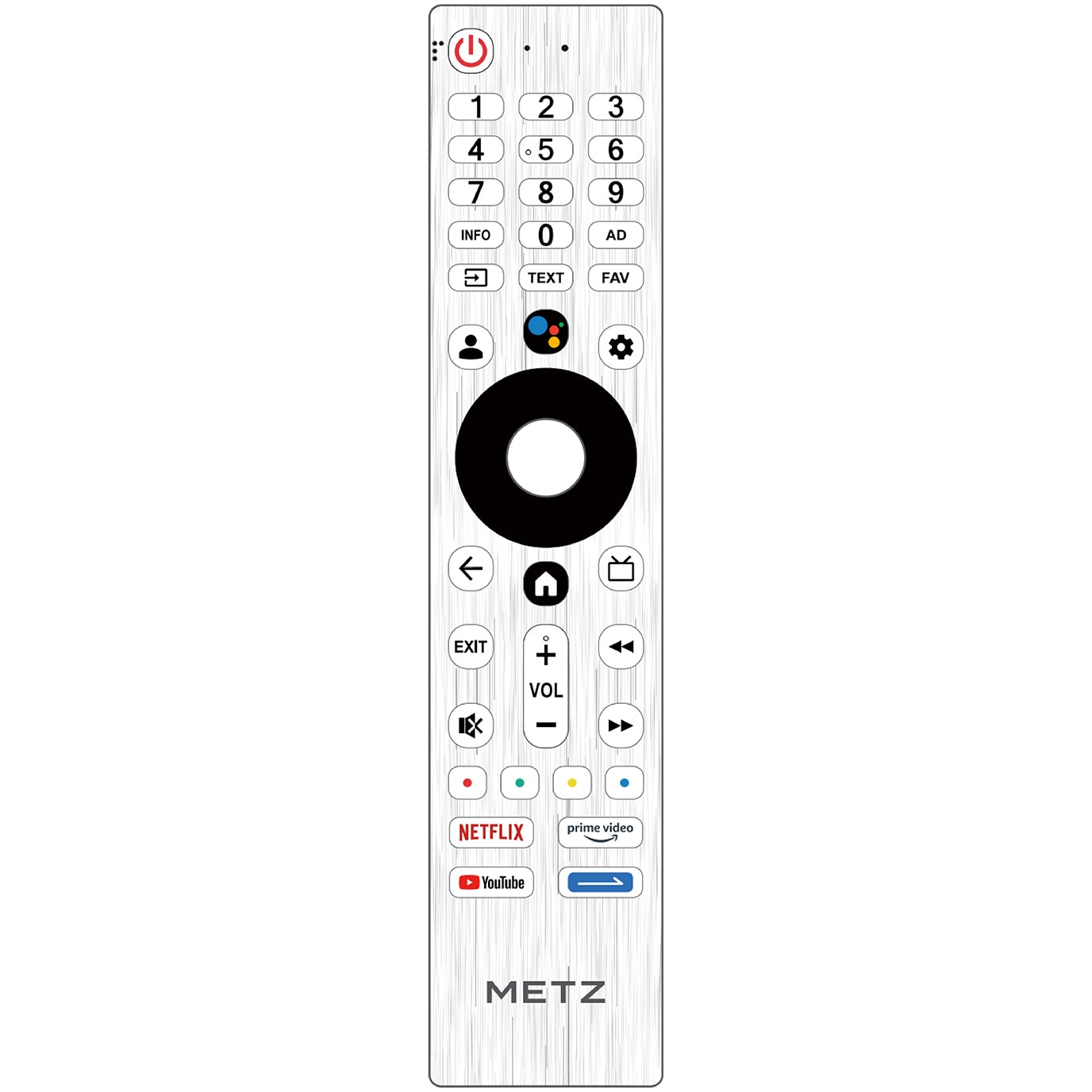 Televizor portabil METZ LED 24MPE7300Z, 60 cm, Smart Google TV, adaptor alimentare 12V, Full HD, Clasa E (Model 2025)