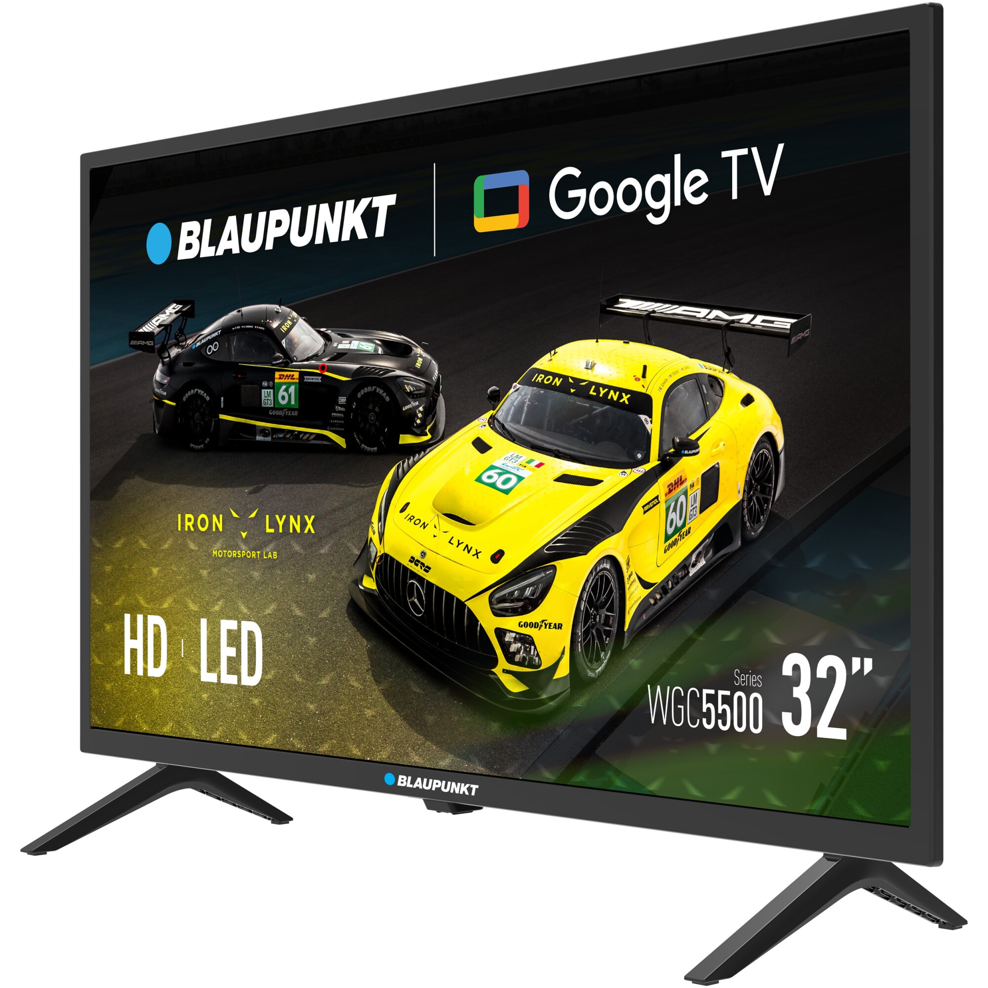 Televizor Blaupunkt LED 32WGC5500, 81 cm, Smart Google TV, HD, Clasa E