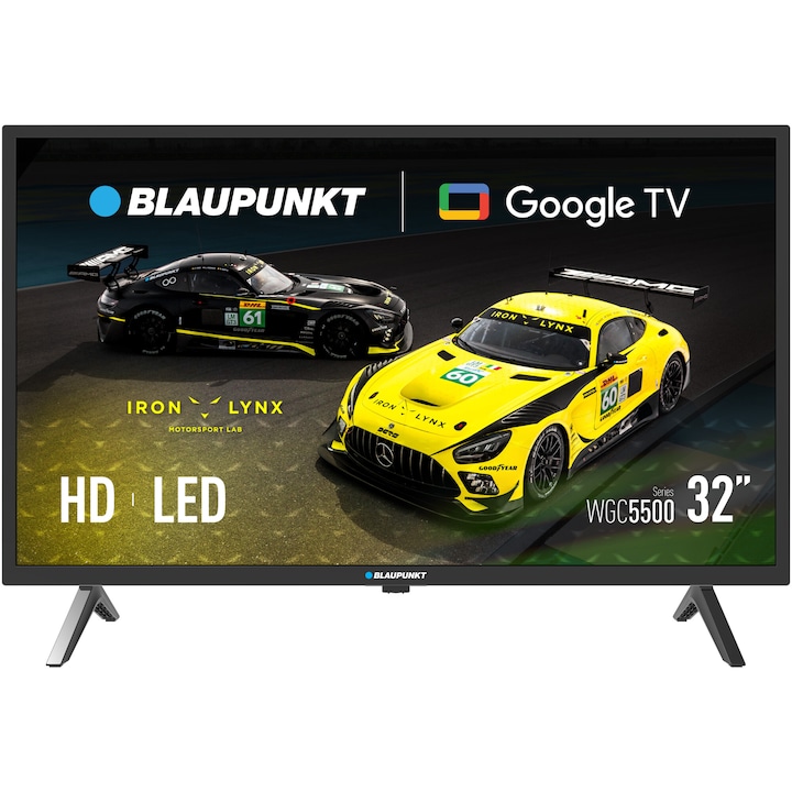 Televizor Blaupunkt LED 32WGC5500, 81 cm, Smart Google TV, HD, Clasa E