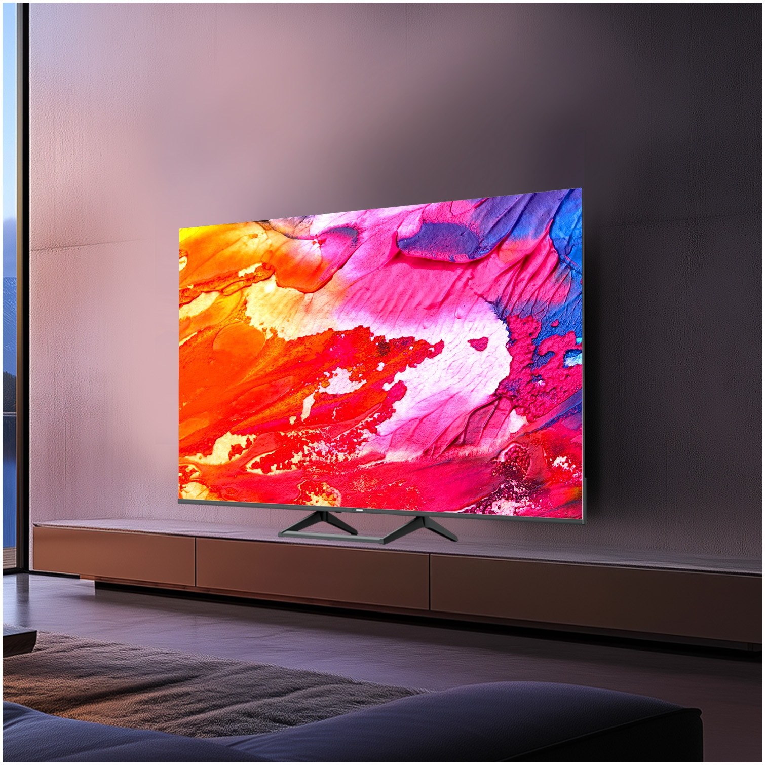 Televizor METZ QLED 55MQF7500Z, 139 cm, Smart Google TV, 4K Ultra HD, Clasa F (Model 2025)
