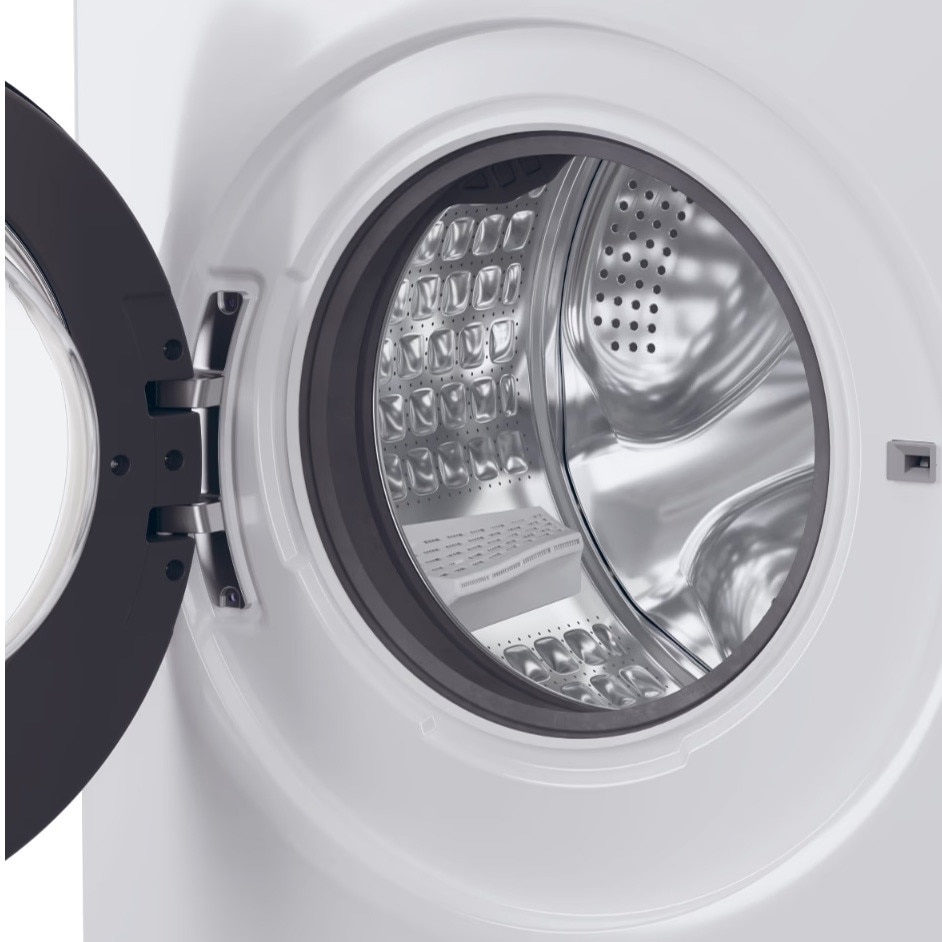 Masina de spalat rufe Candy ProWash 500 BR 410B8-S, clasa A-20%, 10 kg, 1400 rpm, Motor Inverter, Steam, Touch display, Soft Drum, Dual Spray, Programe rapide de spalare, Wifi, alba