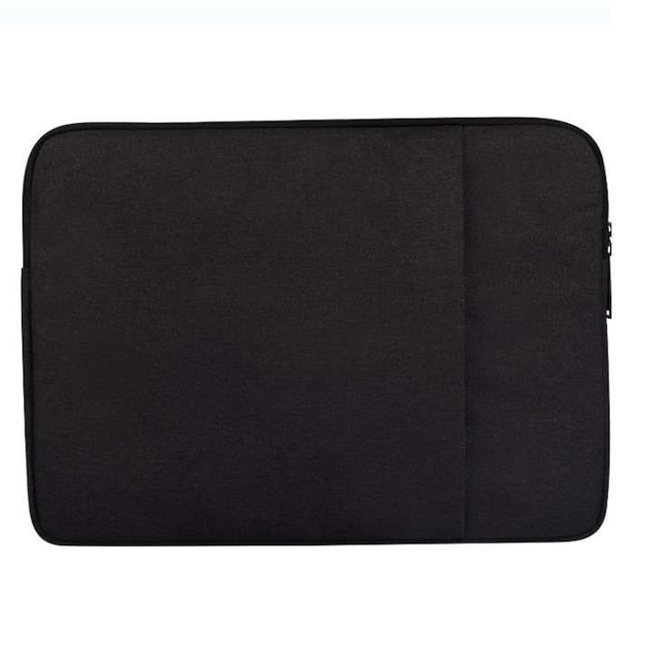 Husa de protectie si transport laptop Apple MacBook Air 2018-2019, MacBook Pro Touch Bar 2016-2019, MacBook Pro fara Touch Bar 2016-2017, 13" inch, negru