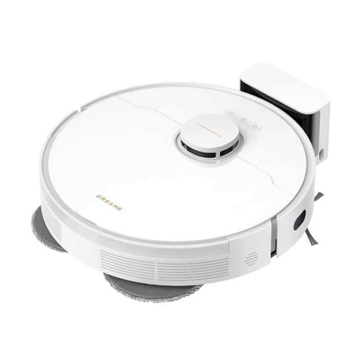 Robot de aspirare cu mop Dreame L10s Pro Gen 2 RLL42SDA, mop rotativ,7000Pa, rezervor praf 0.47l, rezervor apa 0.30l, baterie 5200mAh, alb