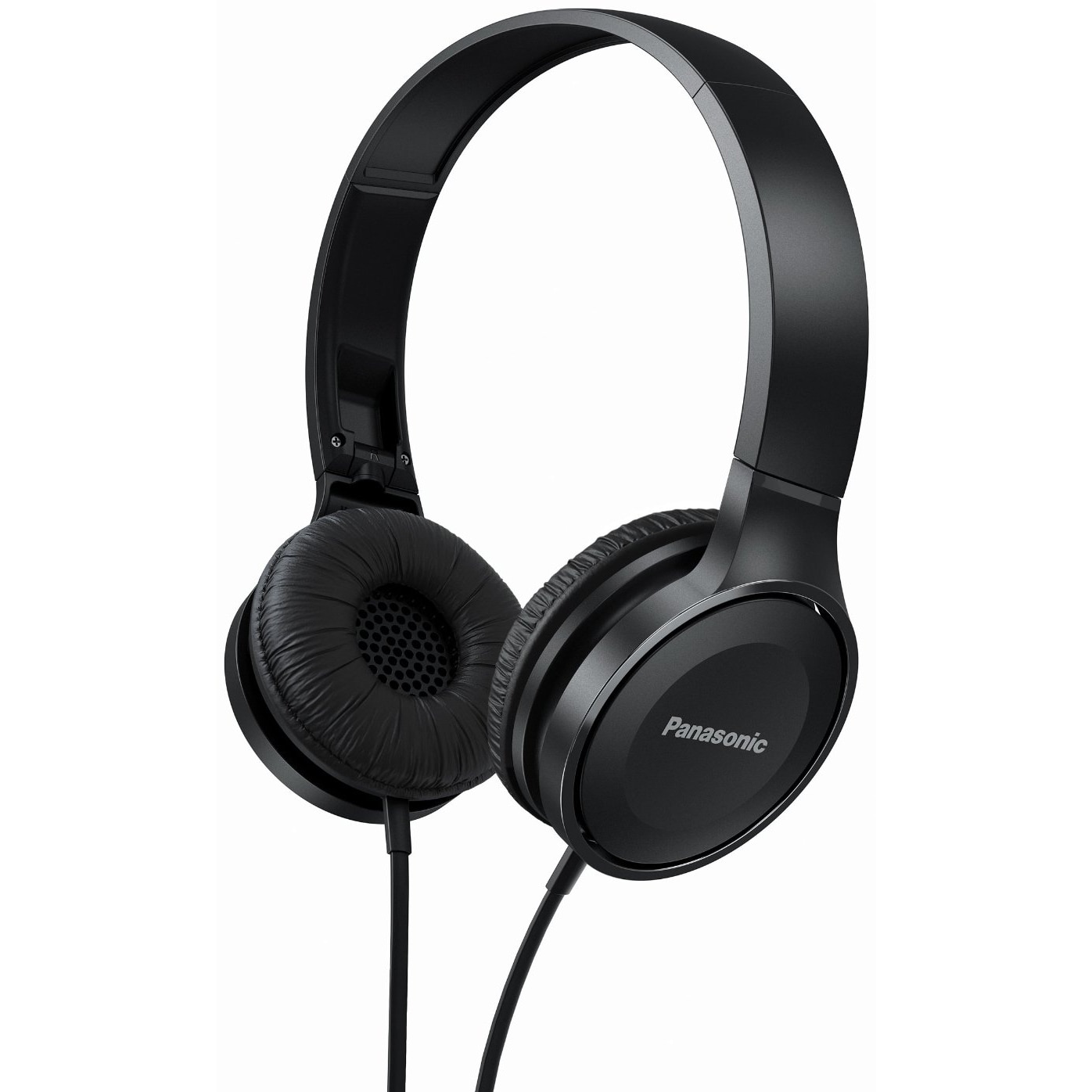 Casti audio cu banda Panasonic RP-HF100ME-K, Microfon, Negru
