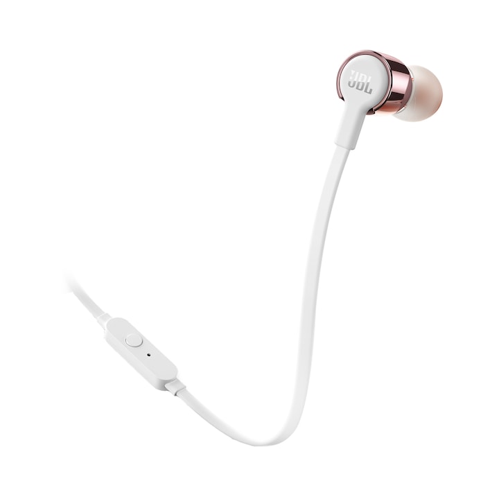 Casti Audio In Ear JBL Tune 210, Cu fir, Roze