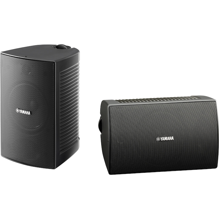 Pereche boxe pasive exterior Yamaha NSAW294, 50W RMS, Negru