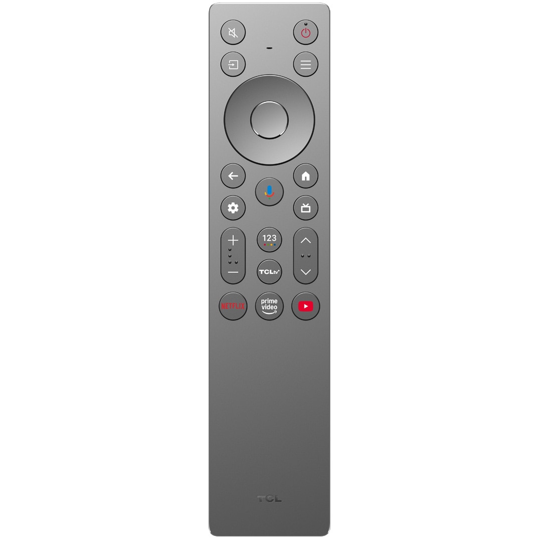 Televizor TCL QD-MiniLed 85C8K, 214 cm, Smart Google TV, 4K Ultra HD, 100Hz, Sunet Bang & Olufsen, Clasa E (Model 2025)