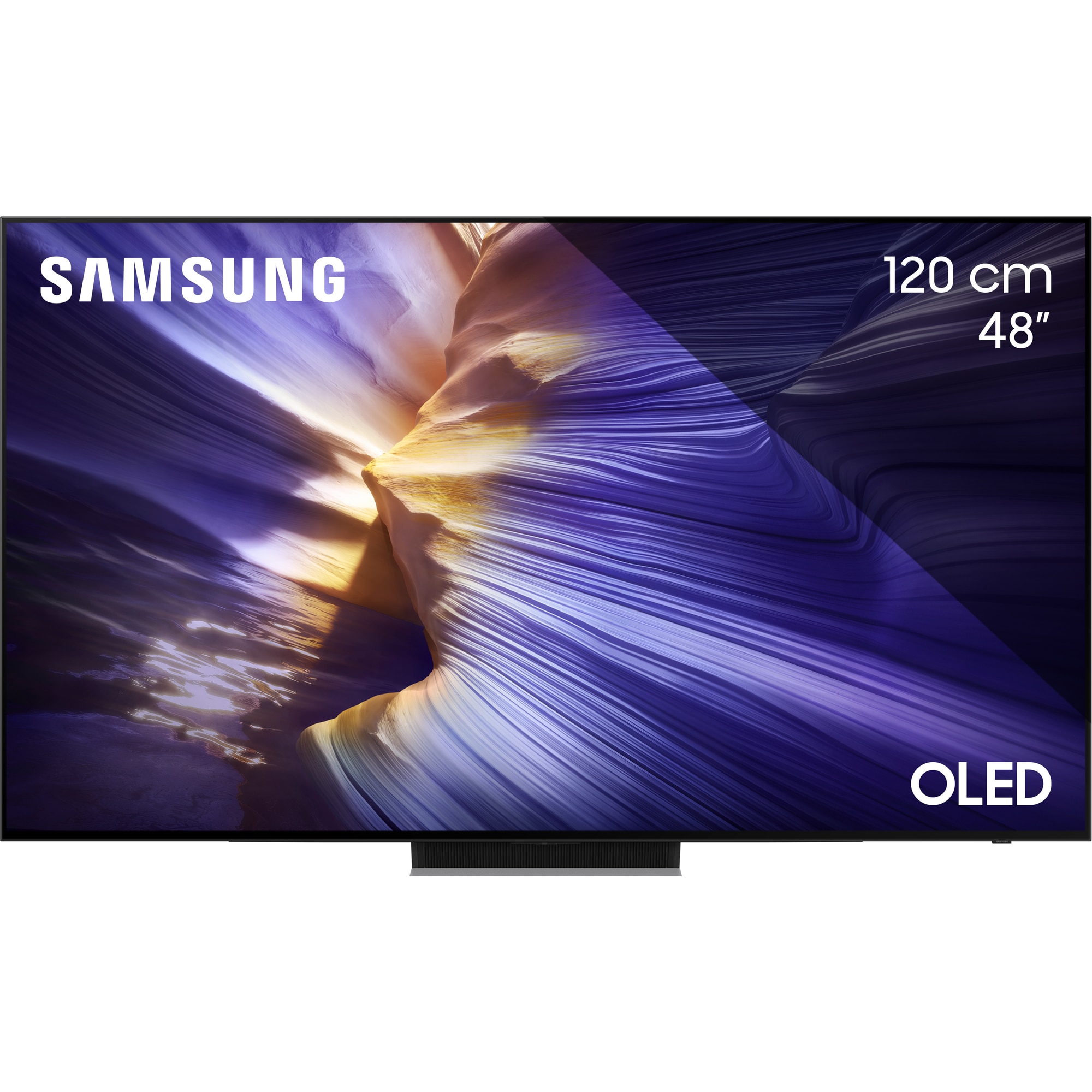 Televizor SAMSUNG OLED 48S90F, 120 cm, Smart, 4K Ultra HD, 100 Hz, Clasa G (Model 2025)