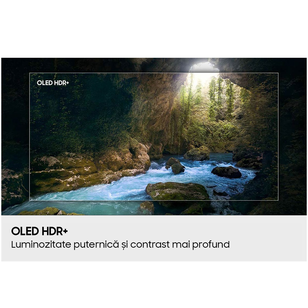 Televizor SAMSUNG OLED 48S90F, 120 cm, Smart, 4K Ultra HD, 100 Hz, Clasa G (Model 2025)