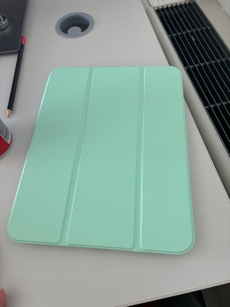 Husa tip Carte cu Suport Pix pentru Apple iPad 5/6, iPad 2017/2018, iPad Air 1/2, 9.7 inch,, Protectie completa, Pliabila, Roz