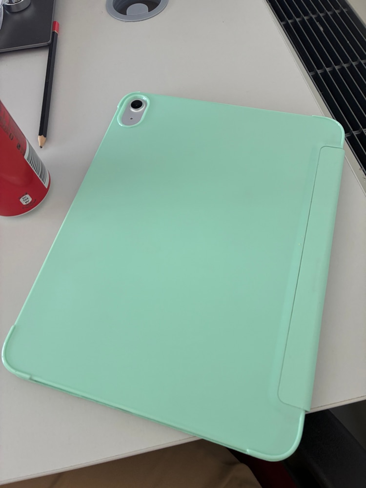 Husa tip Carte cu Suport Pix pentru Apple iPad 5/6, iPad 2017/2018, iPad Air 1/2, 9.7 inch,, Protectie completa, Pliabila, Roz