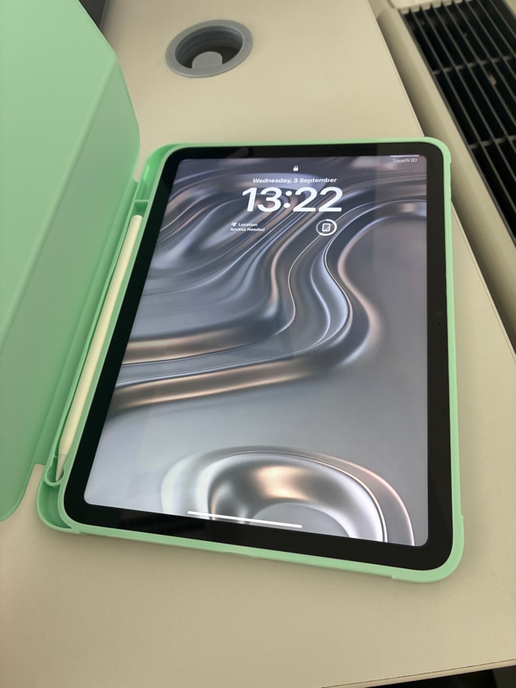 Husa tip Carte cu Suport Pix pentru Apple iPad 5/6, iPad 2017/2018, iPad Air 1/2, 9.7 inch,, Protectie completa, Pliabila, Roz