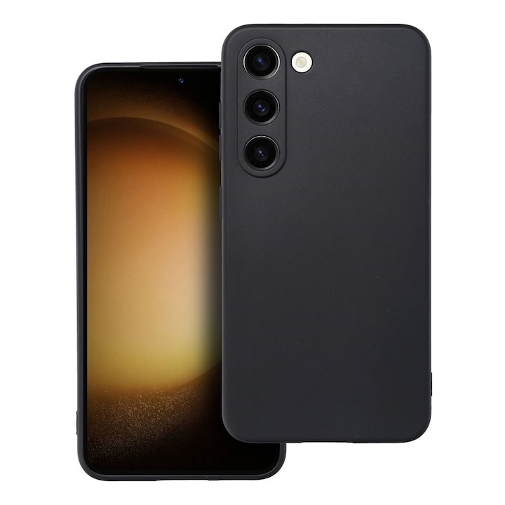 Husa Compatibila cu Samsung Galaxy A34 5G iberry Candy Soft Negru