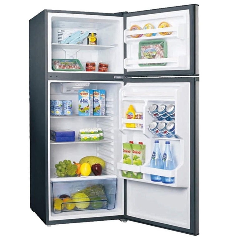 Frigider cu doua usi Hyundai HRD24-2934X/NF, No Frost, H 152 cm, L 60 cm, 283 l, Clasa E, Inox