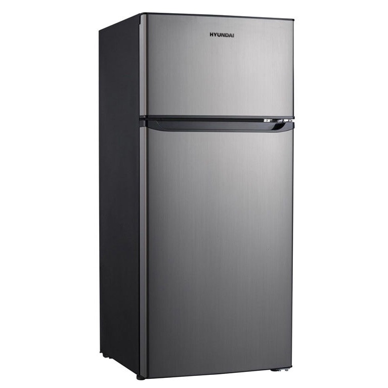 Frigider cu doua usi Hyundai HRD24-2934X/NF, No Frost, H 152 cm, L 60 cm, 283 l, Clasa E, Inox