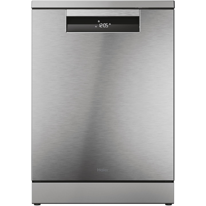 Masina de spalat vase incorporabila Haier XF 4A4M4PDX, 14 seturi, 10 programe, Motor Inverter, WiFi, Ultra Dry, Total water block, 60 cm