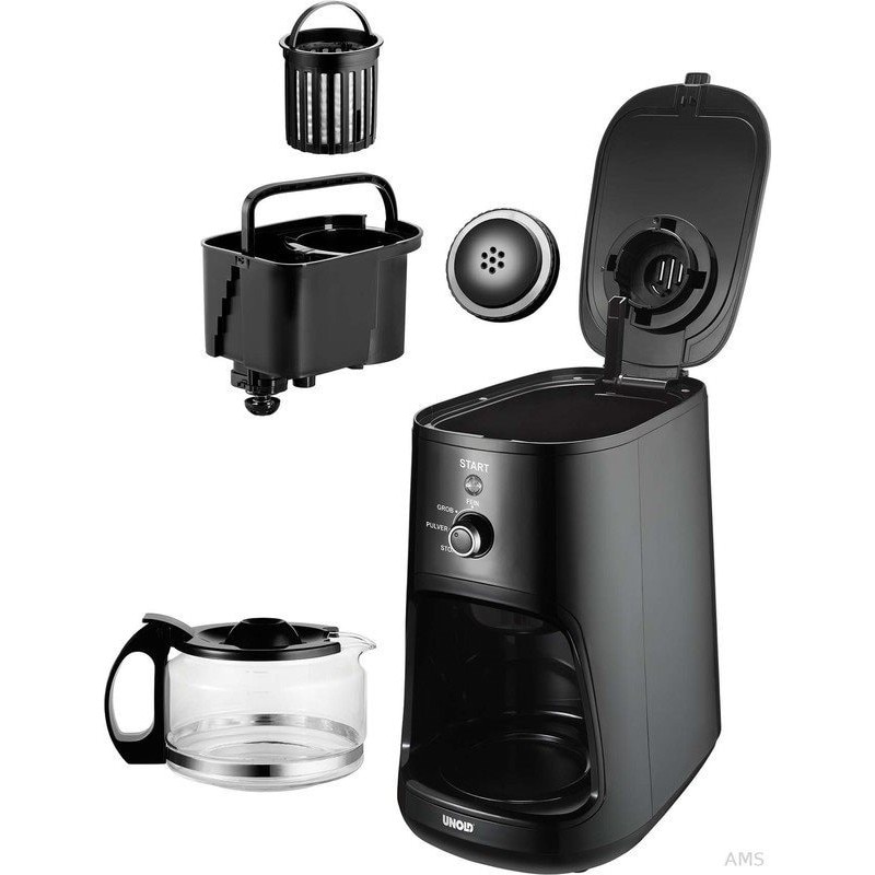 Cafetiera electrica, Unold, 600 ml, 900 W, Negru