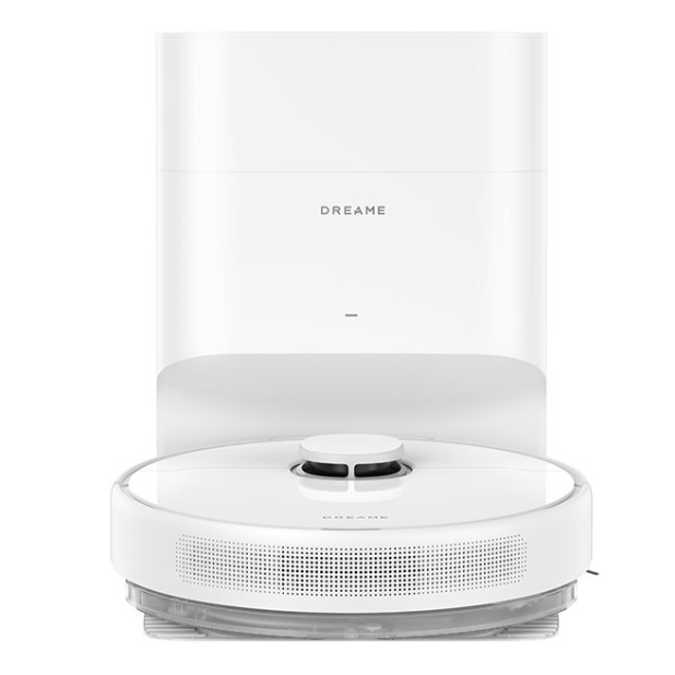 Robot de aspirare cu mop Dreame D10 Plus Gen 2 RLD32GD, statie automata de golire 4l, 6000Pa, autonimie max 285 min, rezervor praf 0.57l, rezervor apa 0.235l, baterie 5200mAh, alb