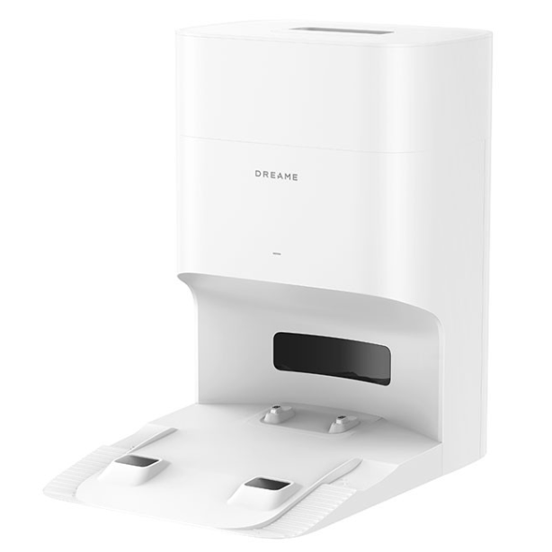 Robot de aspirare cu mop Dreame D10 Plus Gen 2 RLD32GD, statie automata de golire 4l, 6000Pa, autonimie max 285 min, rezervor praf 0.57l, rezervor apa 0.235l, baterie 5200mAh, alb