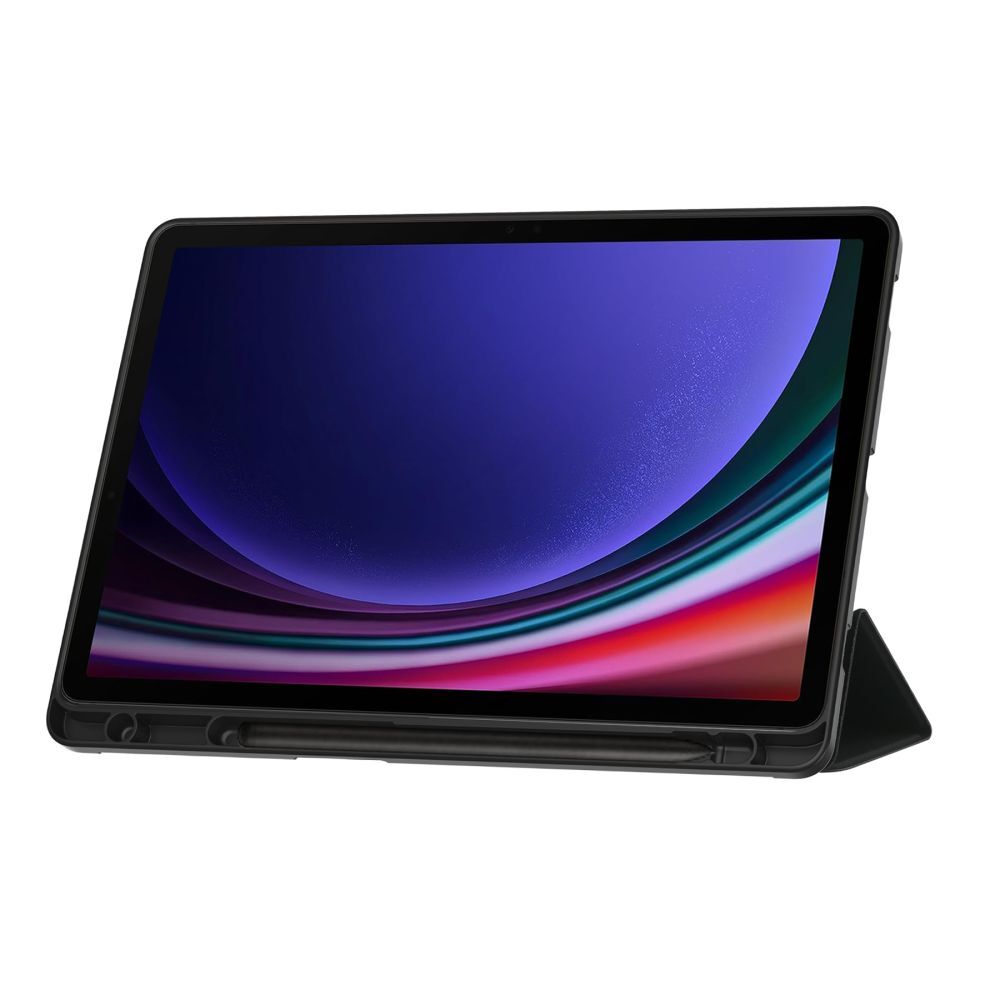 Tablete Samsung Galaxy Tab S10 Lite 10,9 inch (SM-X400, SM-X406) - husă inteligentă neagră cu suport pentru creion