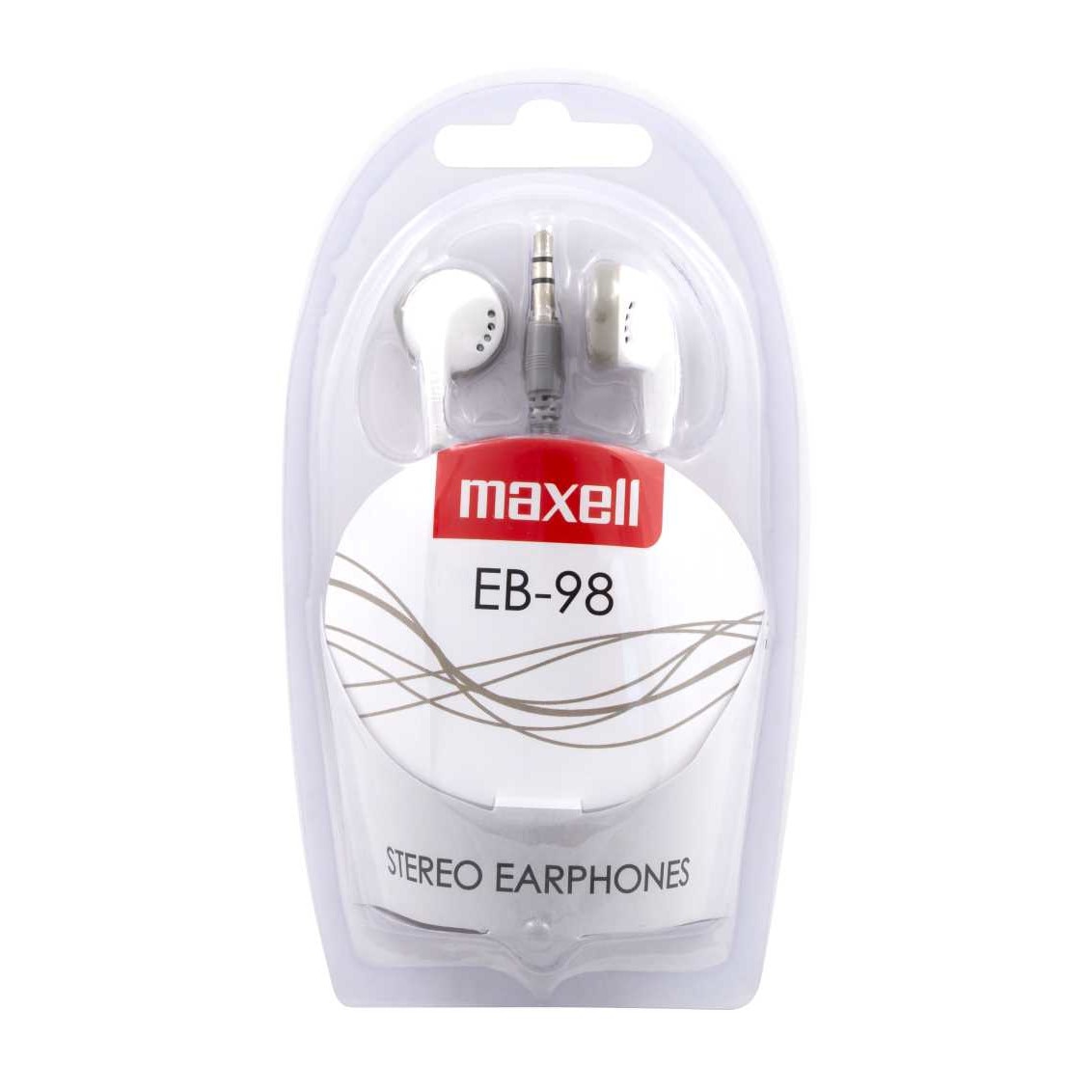 Casti Maxell - 3,5 mm jack - 120 cm - Alb
