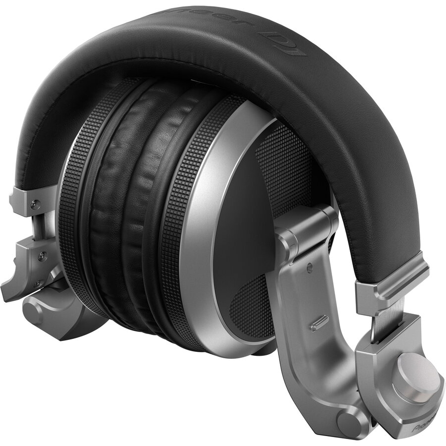 Casti audio tip DJ, Pioneer DJ HDJ-X5-S, Argintiu