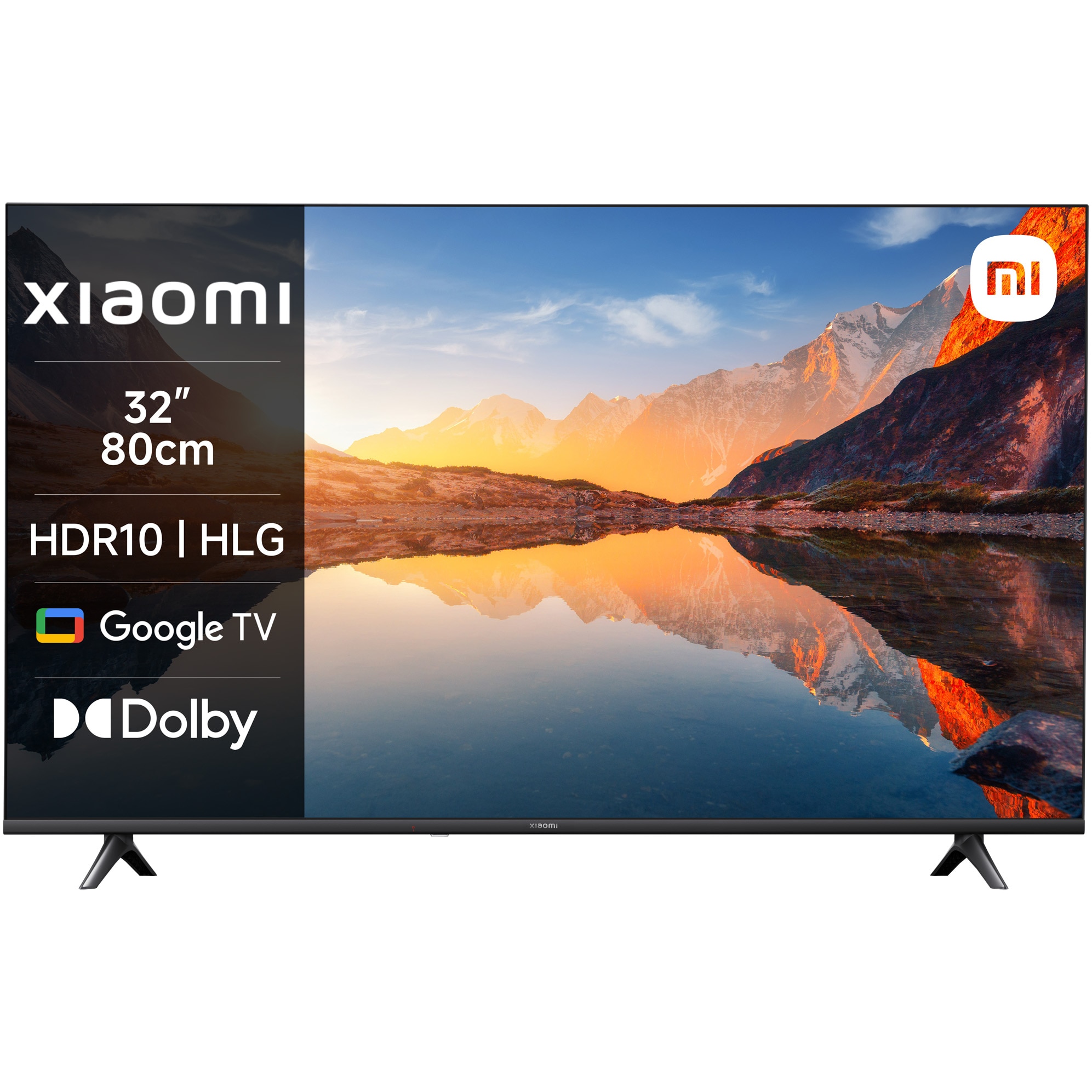 Televizor Xiaomi LED A, 80 cm, Smart Google TV, HD, Clasa E