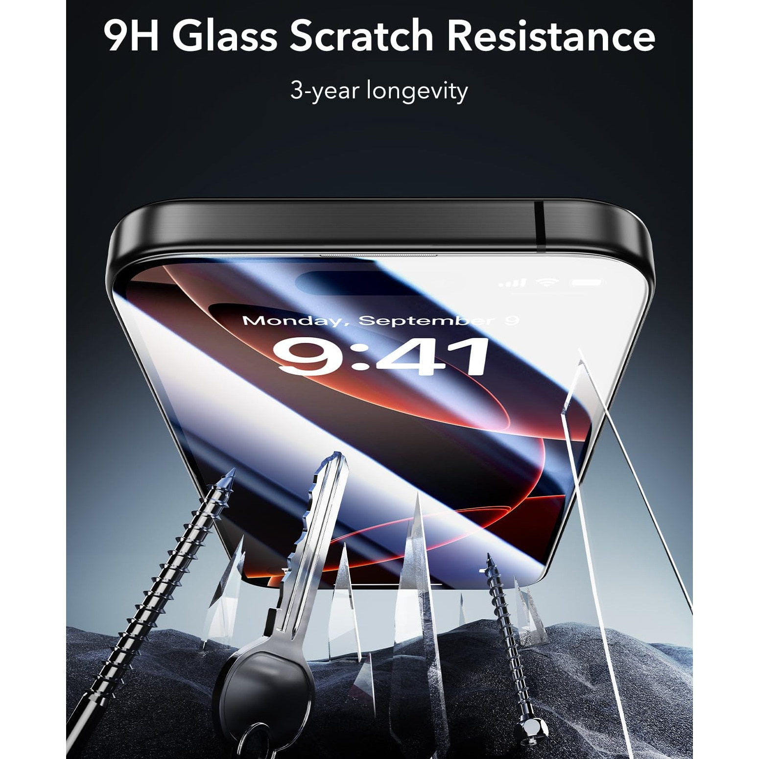 Set 2 Folii Protectie pentru iPhone 17 Air, Sticla Temperata 9H+, Claritate Super HD, Tratament Oleofob si Anti-Amprente