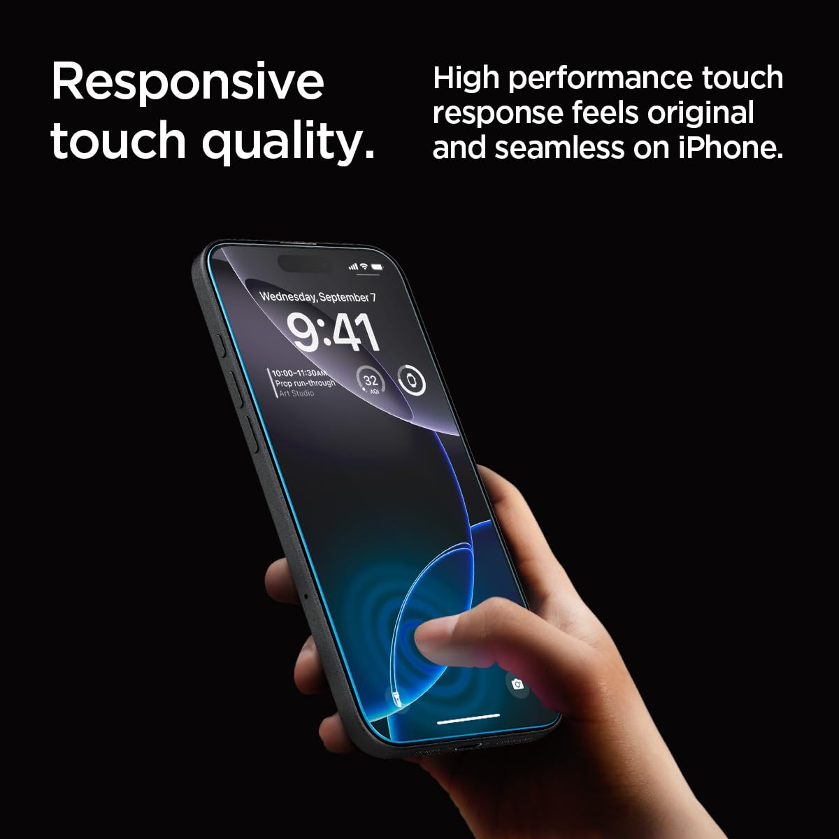 Set 2 Folii Protectie pentru iPhone 17 Air, Sticla Temperata 9H+, Claritate Super HD, Tratament Oleofob si Anti-Amprente