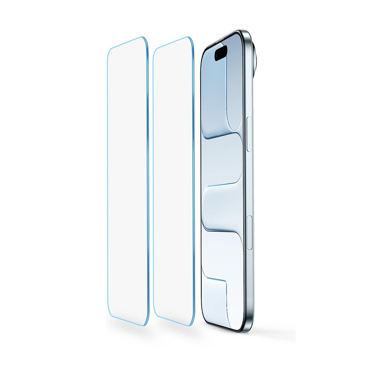 Set 2 Folii Protectie pentru iPhone 17 Air, Sticla Temperata 9H+, Claritate Super HD, Tratament Oleofob si Anti-Amprente