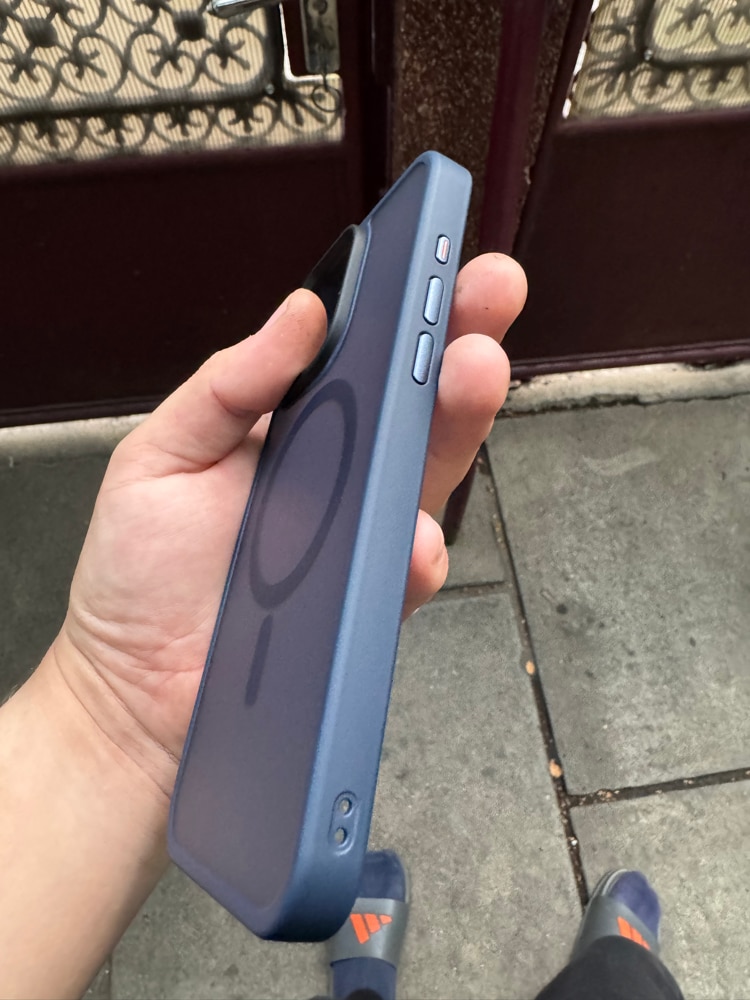 Husa compatibila cu Incarcarea Magsafe compatibila cu iPhone 15 Pro Max, CASEY STUDIOS™, de Protectie, Slim, pentru Incarcare Wireless, Margini Ridicate de Protectia Ecranului si a Camerelor
